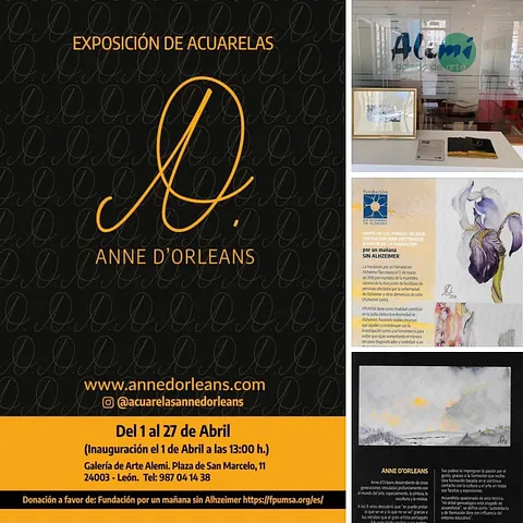 Anne d’Orléans expo leon